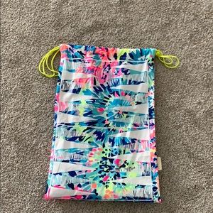 Lily Pulitzer Drawstring bag